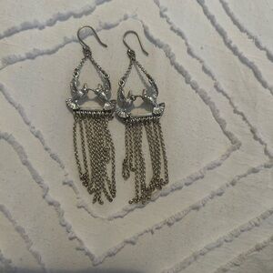 Dangly lucky brand earrings